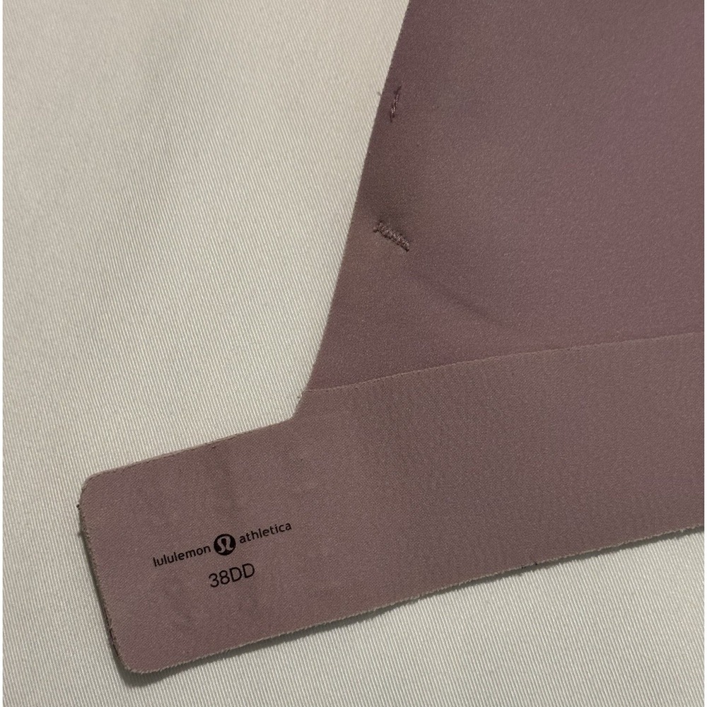 Lululemon Enlite High Support Bra Athletic Lilac Purple Back Closure 38DD - Picture 4 of 7